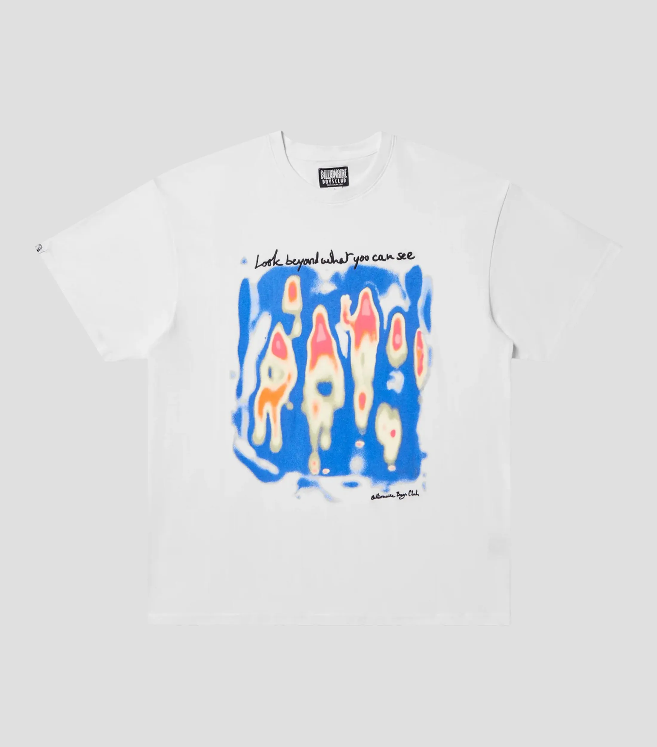 Bbc Playera de cuello redondo con manga corta estampada Hombre